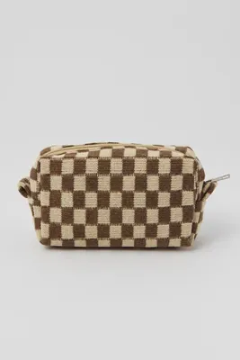 Bougie On The Run Checkered Pouch