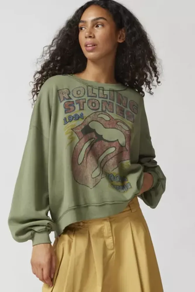 AE Oversized Rolling Stones Graphic Sweatshirt