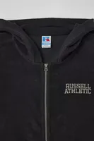 Russell Athletic Plush Chamois Full Zip Hoodie Sweatshirt