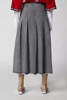Basic Pleasure Mode Angelica Denim Maxi Skirt