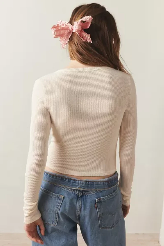 Out From Under Lias Notch Neck Top
