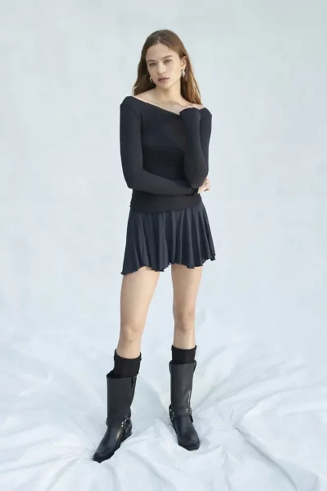 Urban Outfitters Out From Under Libby Ribbed Long Sleeve Top