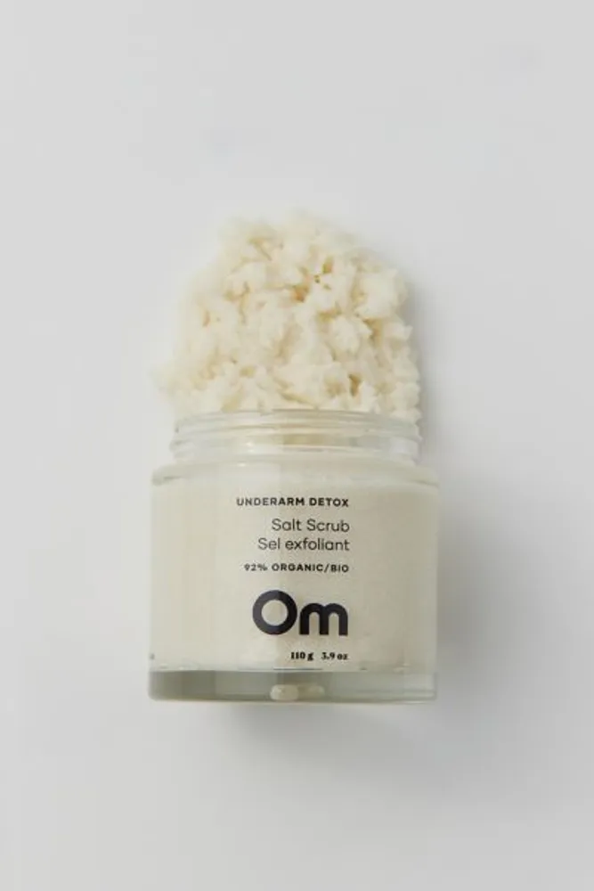 Om Skin Salt Scrub Underarm Detox