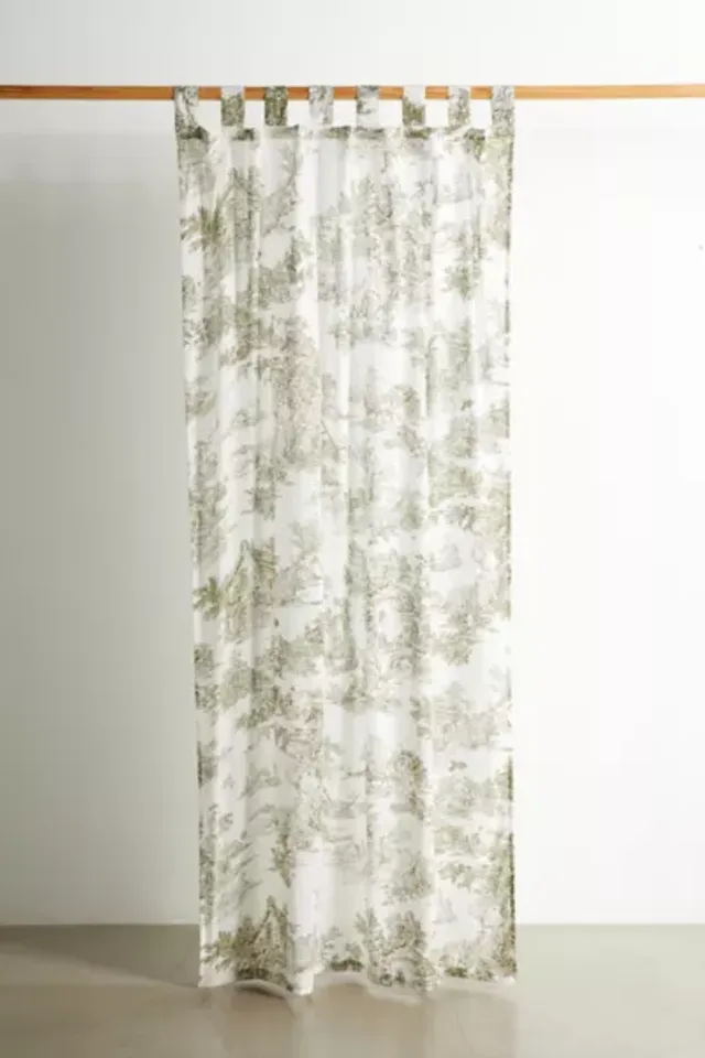 Urban Outfitters Frog Toile Shower Curtain