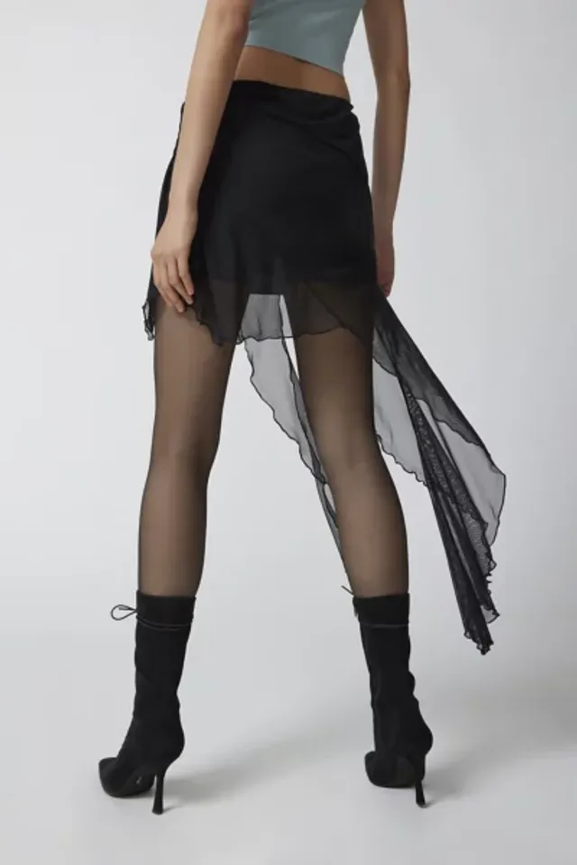 Uptown Girl sheer mesh skirt – OverLay Fashion®