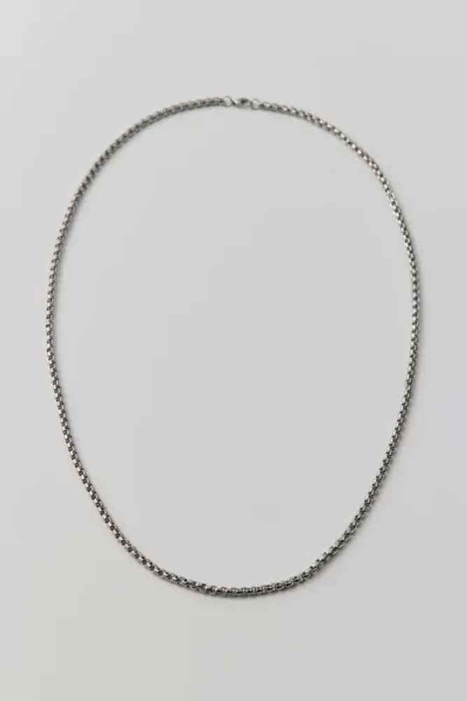 Box Chain 28” Necklace