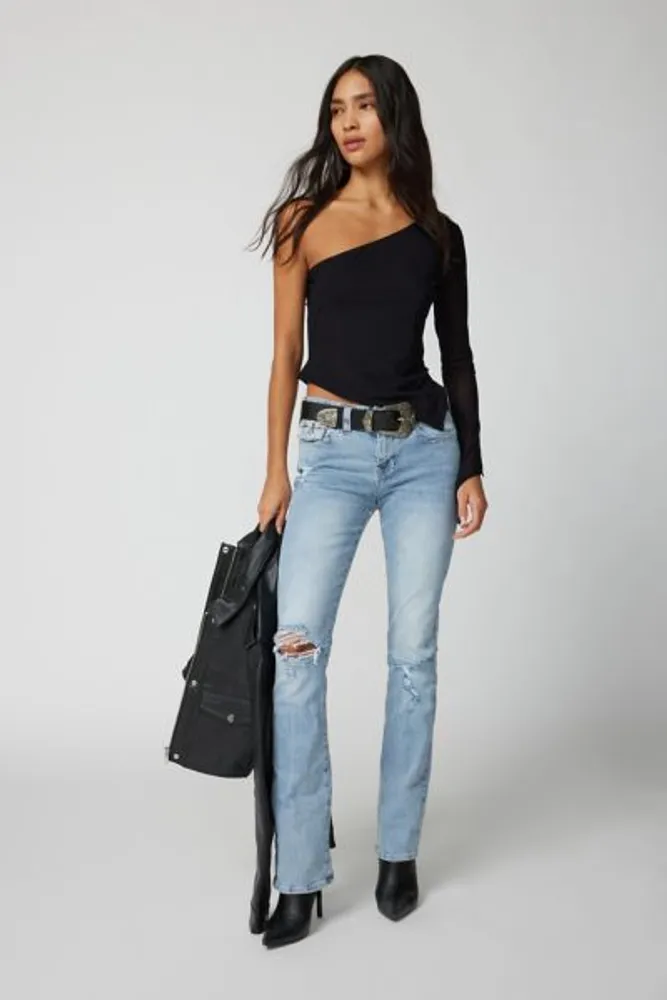 True Religion Becca Mid-Rise Bootcut Jean - Mimosa