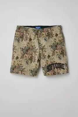 DUCK CAMO Tapestry Woven Shorts in Blue