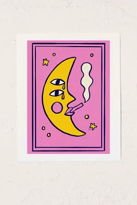 Aley Wild Moon-itude Art Print