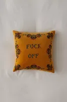 F*** Off Throw Pillow