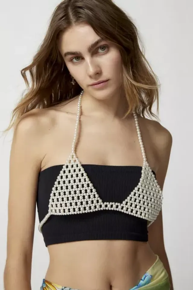 Keoki Beaded Bra Top | Urban Outfitters Singapore - Clothing, Music, Home &  Accessories