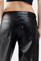 Levi’s® Faux Leather Baggy Dad Pant
