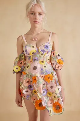 Fiorucci Maraschino Mini Slip Dress