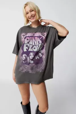 Pink Floyd Tour Poster T-Shirt Dress