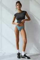 Out From Under Mesh Thong