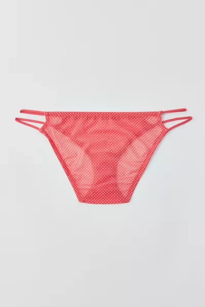 Out From Under Mesh Strappy Cheeky Undie