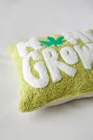 Home Grown Throw Pillow