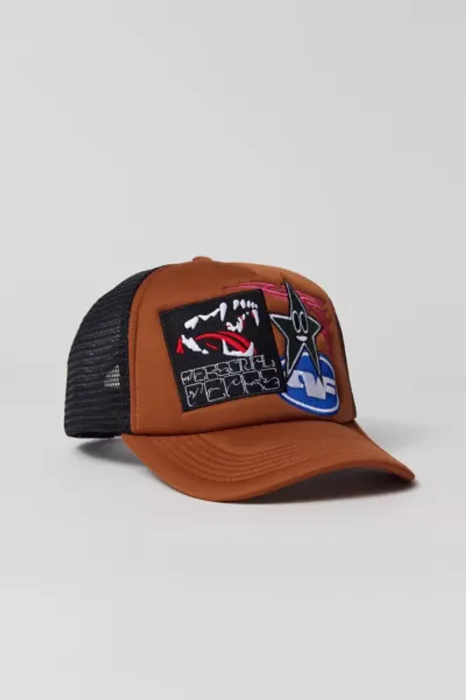 Personal Fears Flame Racing Baseball Hat