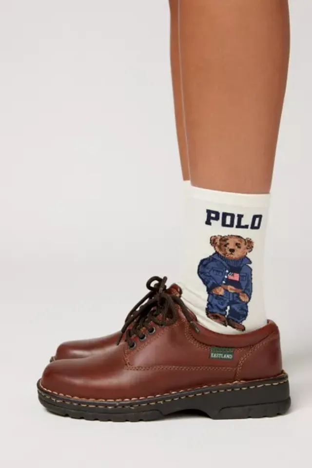 Polo Ralph Lauren Womens Polo Bear Trouser Socks Denim Americana