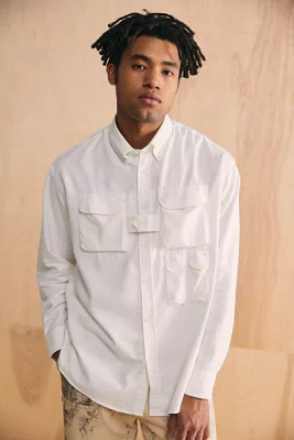LC23 Multi-Pocket Flannel Shirt