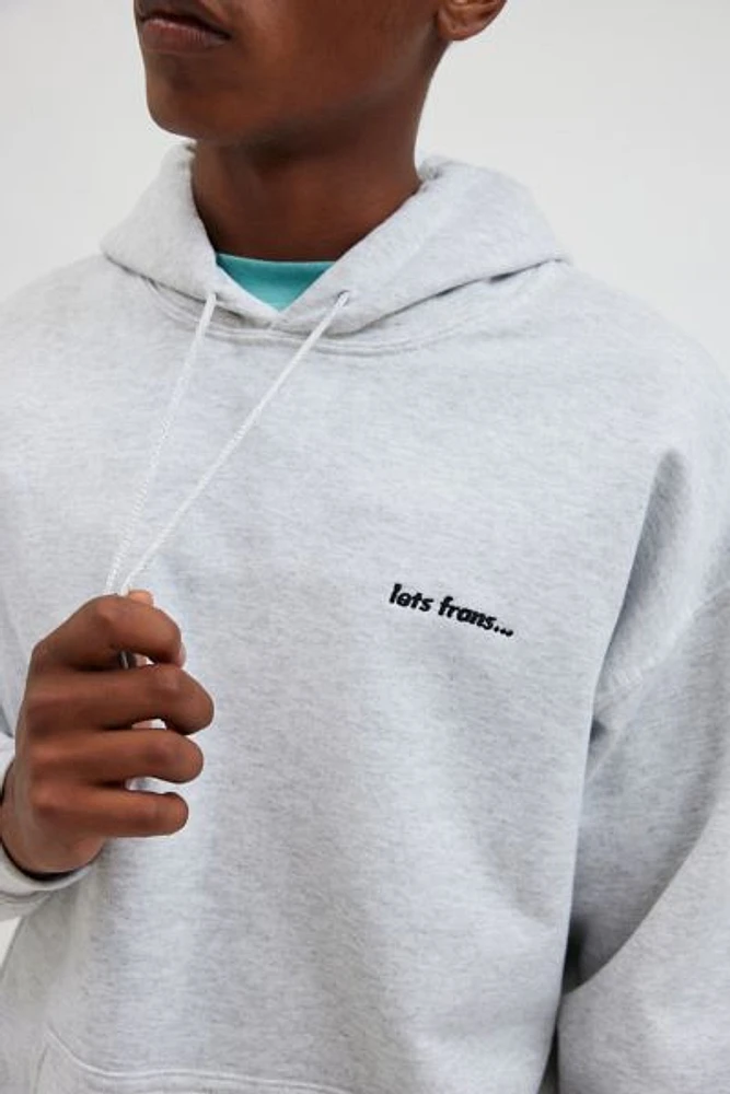 iets frans… Embroidered Logo Hoodie Sweatshirt
