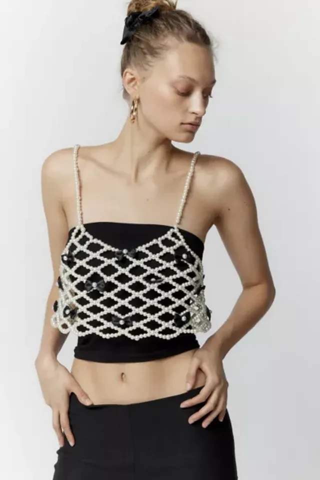 Urban Outfitters Pearl Bra Top