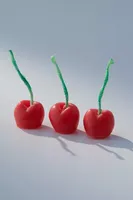 This Candle Is Lit Cherry Shaped Candle Set