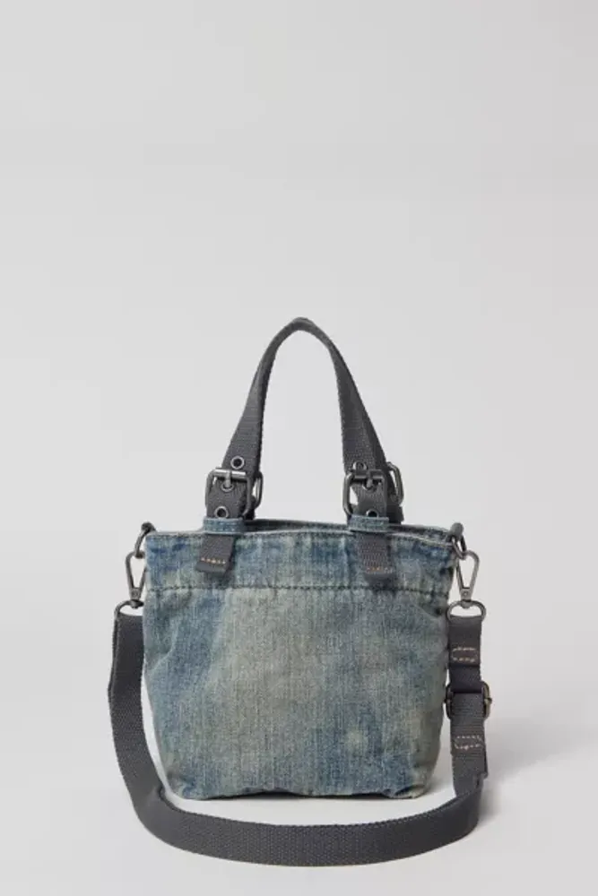 BDG Mini Denim Duffle Crossbody Bag