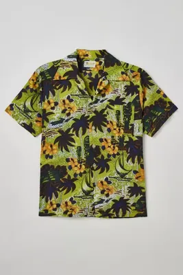 Vintage Tropical Pattern Shirt