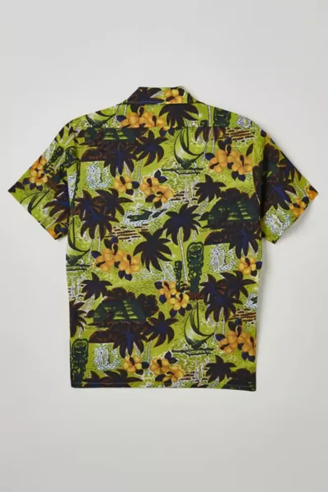 Vintage Tropical Pattern Shirt