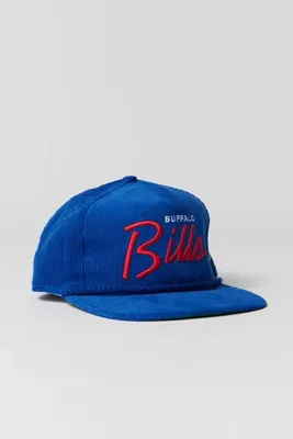 New Era Buffalo Bills Corduroy Golfer Snapback Hat