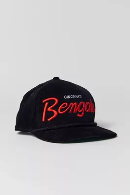 New Era Cincinnati Bengals Corduroy Golfer Snapback Hat