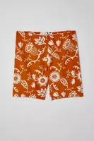 Vintage Floral Pattern Short