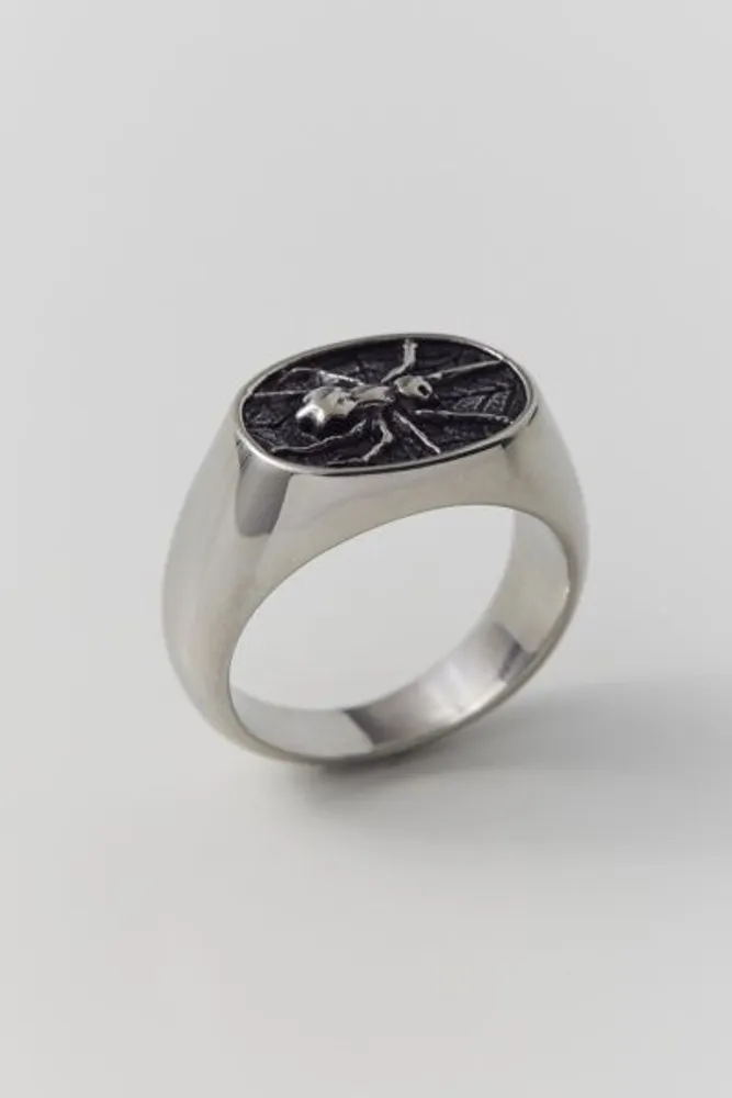 Personal Fears Spider Signet Ring