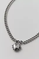 Personal Fears Vicious Heart Chain Necklace