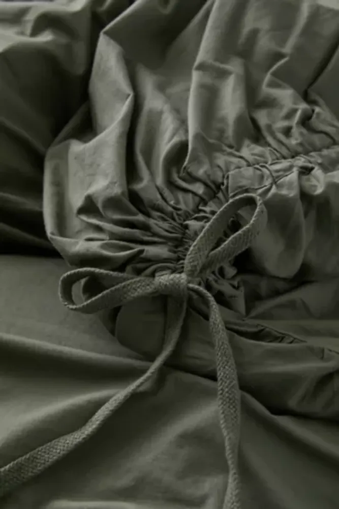 Utility Cinched Duvet Cover