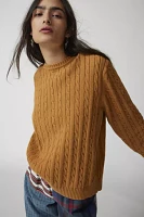 Urban Renewal Remade Overdyed Oversized Crew Sweater