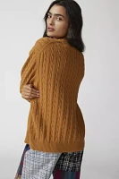 Urban Renewal Remade Overdyed Oversized Crew Sweater