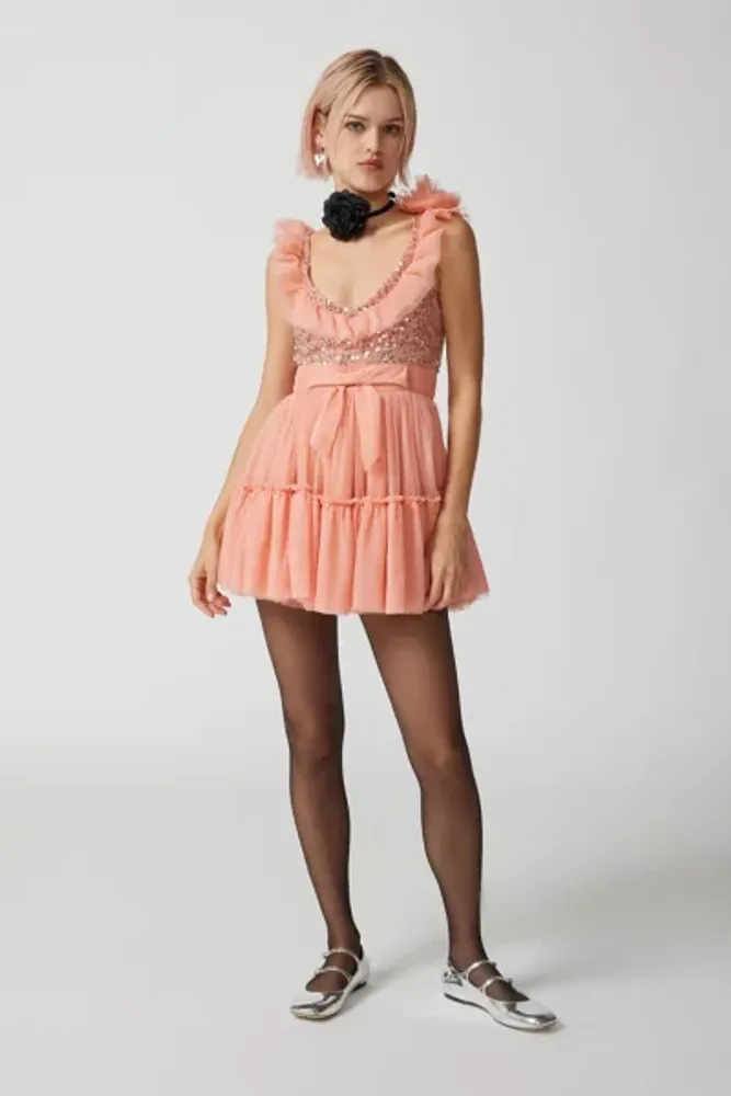 Amy Jane London Odette Sequin Mini Dress