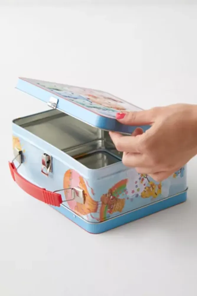 Retro Embossed Tin Lunch Box