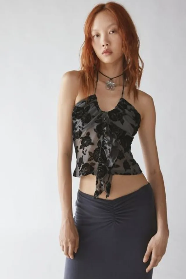 Millie Rhinestone Bow Top