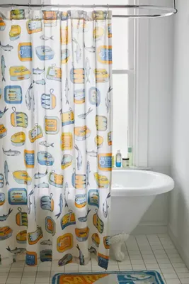 Sardine Shower Curtain