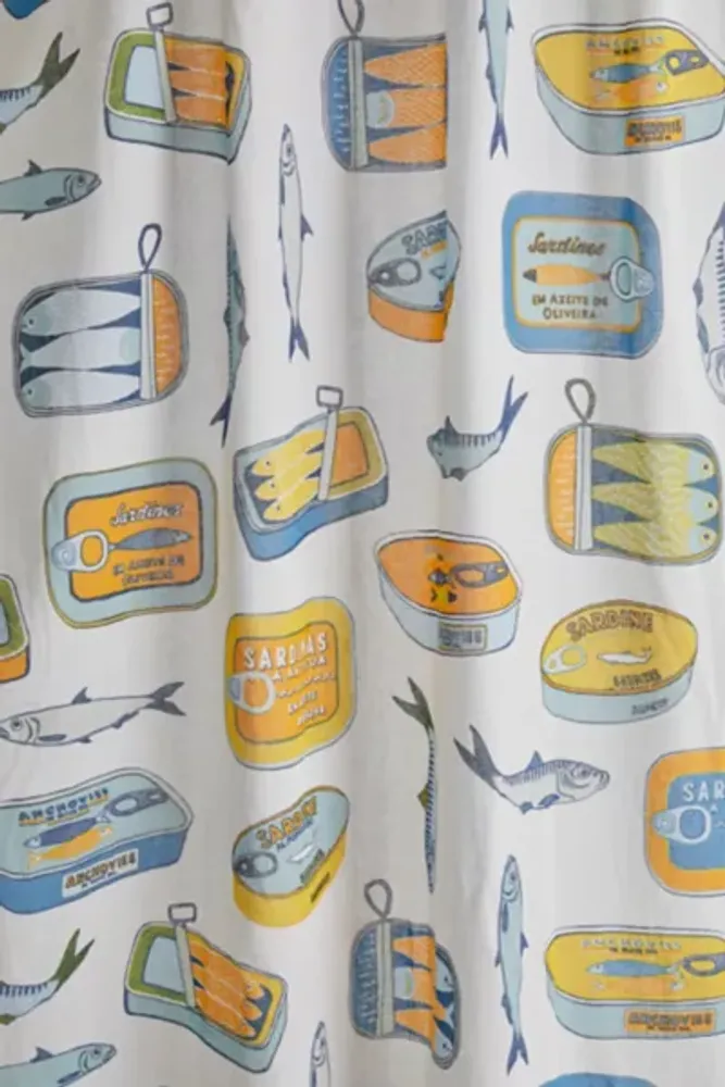 Sardine Shower Curtain