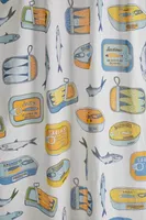 Sardine Shower Curtain