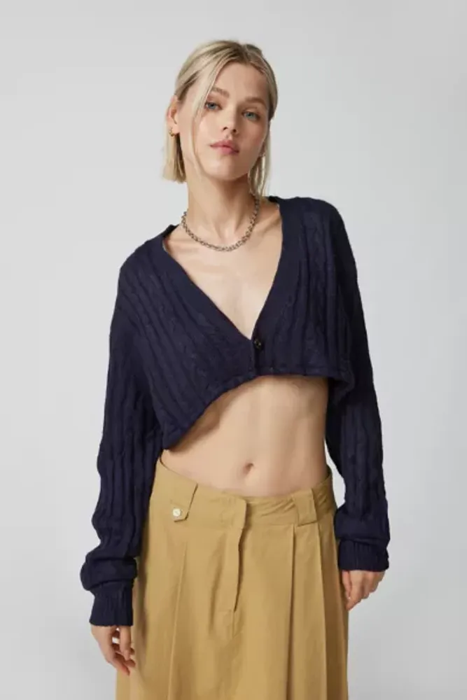 Urban Renewal Remade Long Blazer Bustier Top