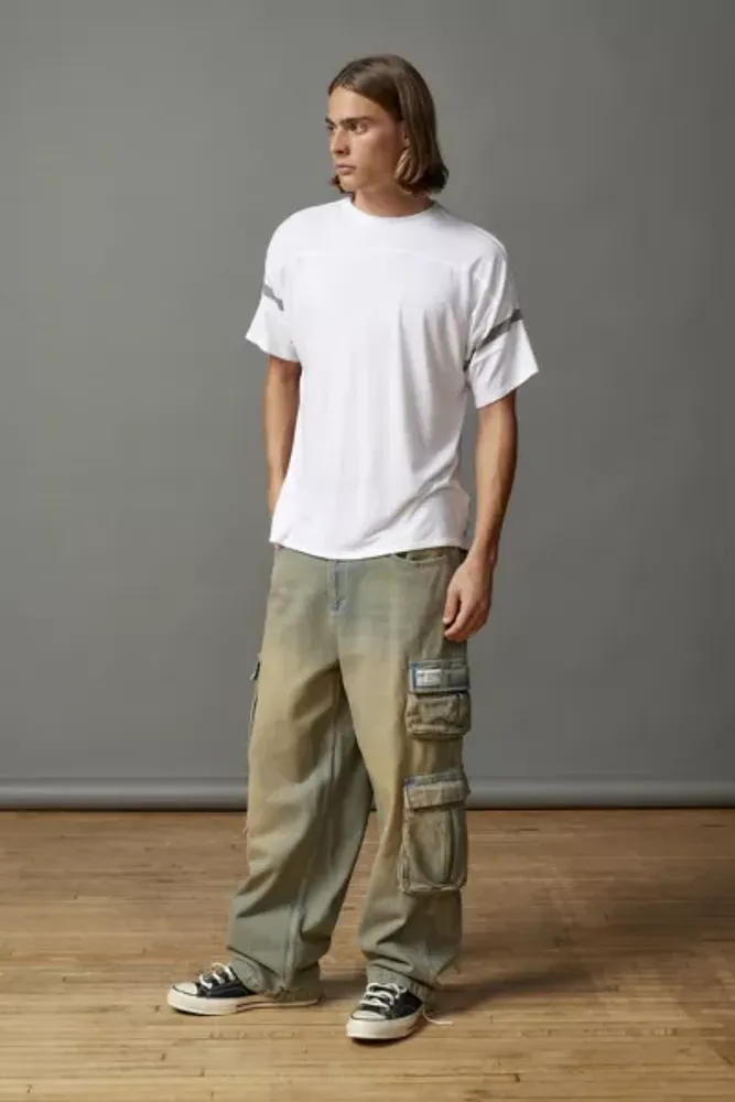 BDG Urban Outfitters Baggy Cargo Womens Pants - OLIVE