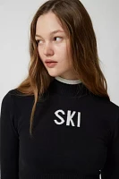 Year Of Ours Ski Bell Sleeve Cropped Sweater