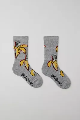 Basquiat Banana Crew Sock