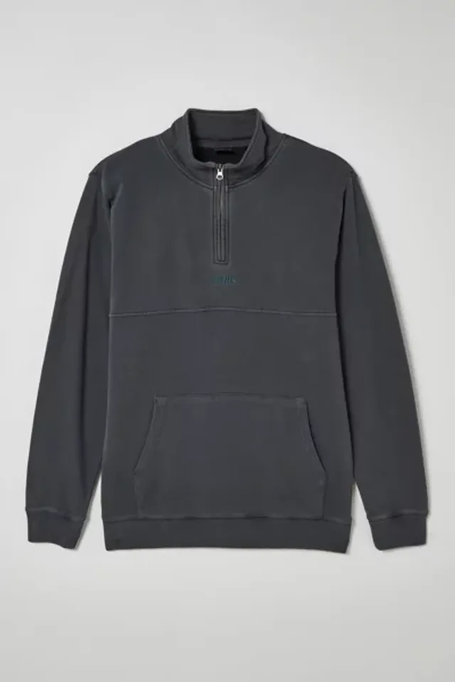 Urban Outfitters THRILLS Two Minds Quarter Zip Sweatshirt