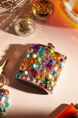 Bedazzled Large Flask